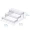 Clear 3-Tier Storage Shelf Organizer by Simply Tidy&#xAE;